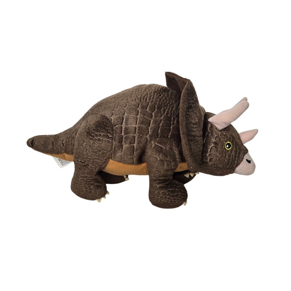 Kohl’s Cares 2020 Triceratops Dinosaur Brown Plush Stuffed Animal Toy